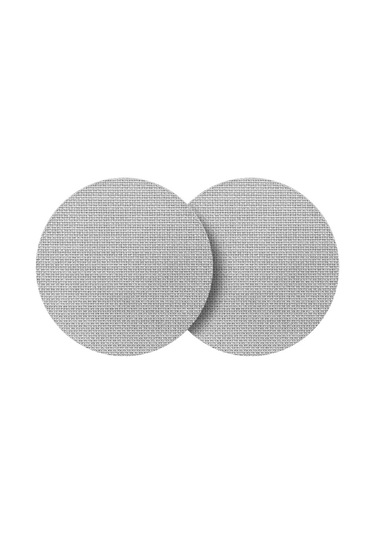 Youmex 54mm Mıknatıslı Kahve Dosing Funnel - Alüminyum Gövde, Çift Filtre, Espresso El Kolu Uyumlu Seti Gümüş