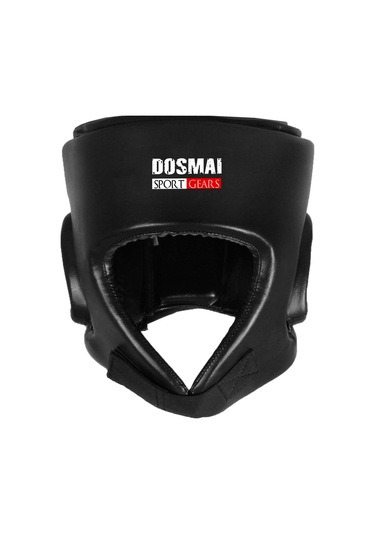 Dosmai Yüz Korumalı Kick Boks Muay Thai Maç Kaskı Siyah Ko370 Siyah