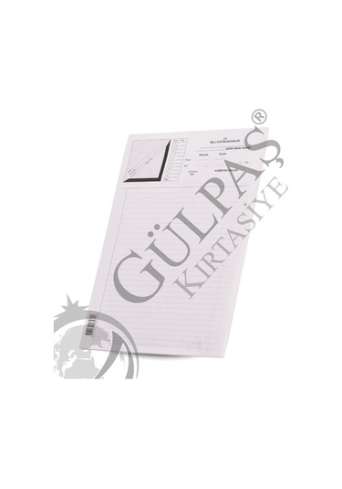 Gülpaş Sınav Kağıdı 100'lü Blok 28x41 470