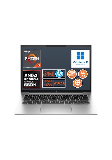 HP EliteBook 845 G9 5Z6L9EA 001 R5 6600U 16 GB 256 GB SSD 14" Wuxga W11P Dizüstü Bilgisayar