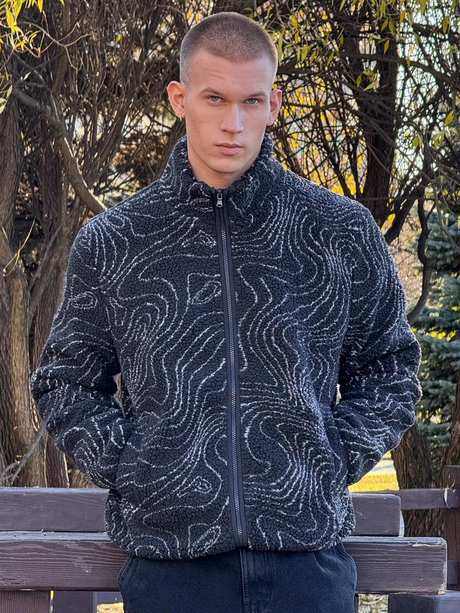 Tvoe Mevsimlik Peluş Cheburashka Ceket 279300027 Siyah