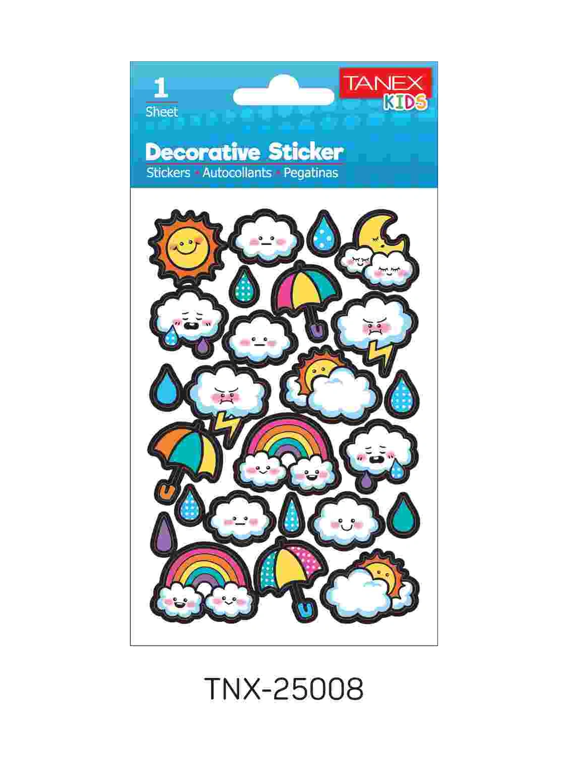 Tanex Bulutlar Serisi Etiketi Tnx-25008