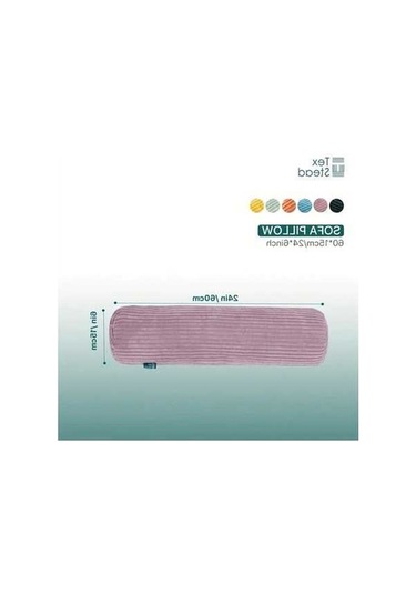 Trendooze Cloud011 Kadife Yastık 6 Renk Mor Yumuşak Yıkanabilir Ev Dekoru Mor