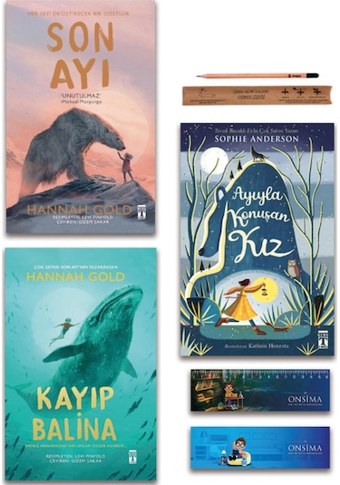 Genç Timaş Son Ayı - Kayıp Balina - Ayıyla Konuşan Kız Set 3 Kitap
