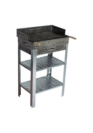 Metehan MTH-37 Pervazlı - Çekmeceli - Lama Izgaralı - Battal Boy Mangal