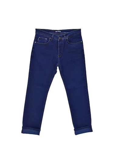 Erkek Regular Fit Jeans Pantolon 320 Bgl-st04199 İndigo