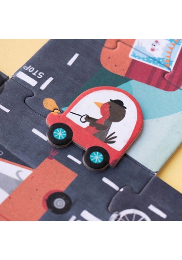 Londji Beep Beep Puzzle Ve Gözlem Oyunu Canlı Renkler