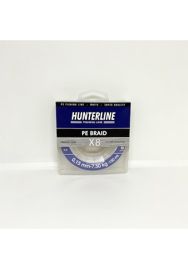 Hunterline Pe Braid X8 0.15 MM İp Misina - 150 M