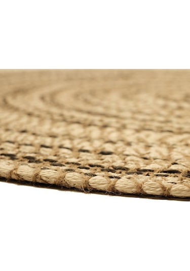 Dekomatt Cortado Dekoratif Paspas Siyah Bej