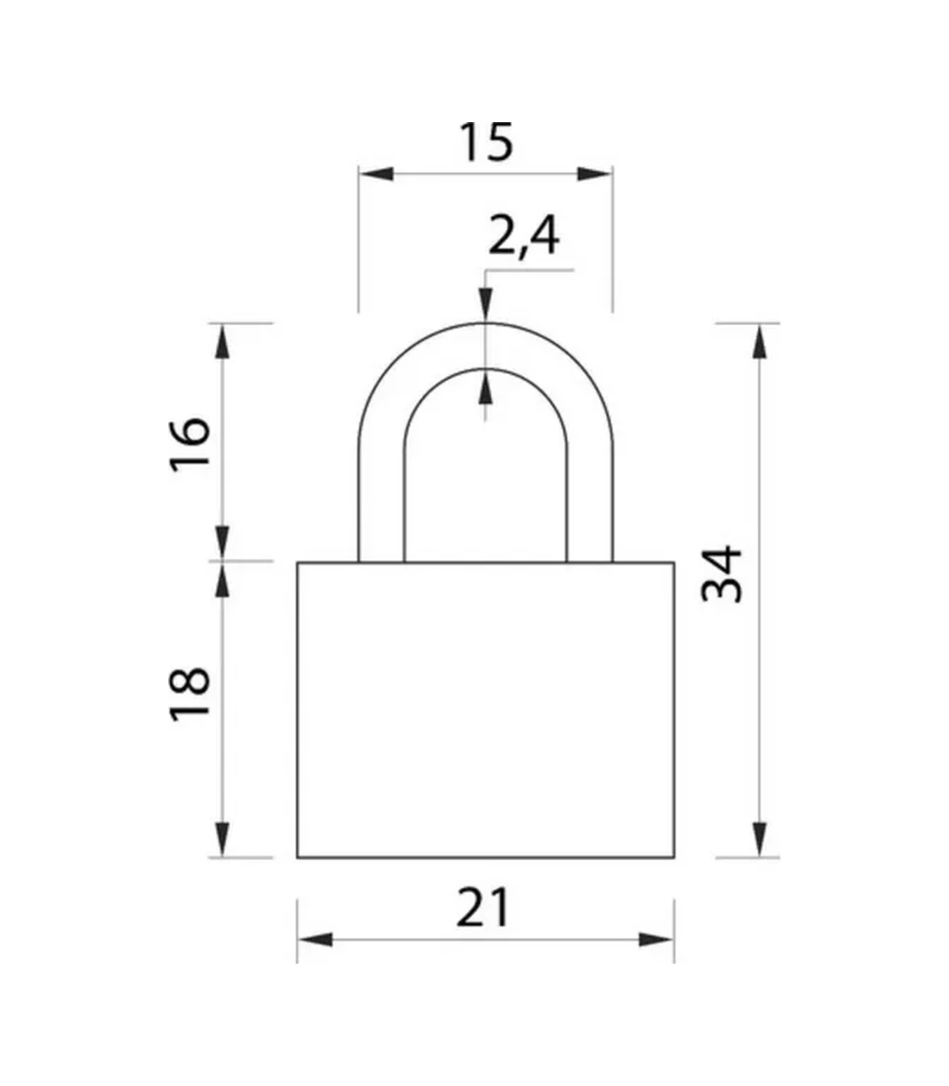 Tundra Çanta Ve Bavul İçin Askılı Kilit 12809458
