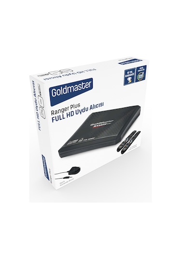 Goldmaster Ranger Plus Full Hd Uydu Cihazı 2 Adet Kumandalı 10 Yıl Garantili