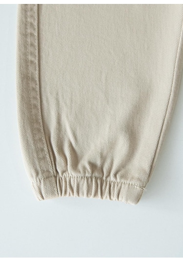 Kitikate Organik Gabardin Bebek Pantolon Bej Bej