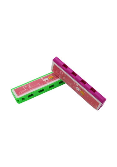 Ranyeek Naomı Mavi 4 Delikli C Tonu Oyuncağı Mundurka Bakır Reçineli 8 Nota Çocuklar İçin Eğitici Müzik Aleti