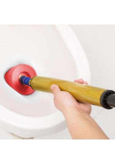 Suntek Ev Lavabo Kırmızı Için Tuvalet Pistonu Lavabo Tıkalı