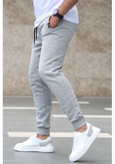 Madmext Basic Gri Eşofman 4210 Gri