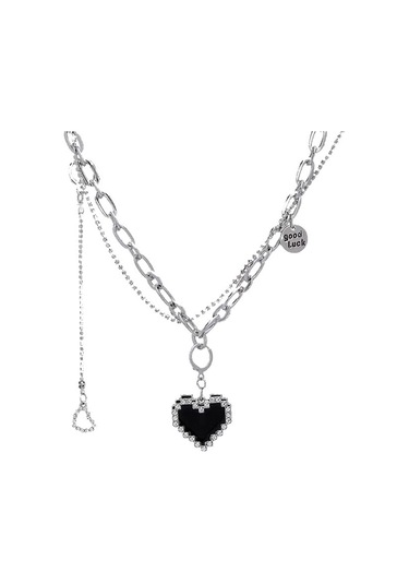 Bayanlar Alfabesi Çok Yönlü Titanyum Çelik Kolye Büküm Zinciri, Şartname: Xl1893 Çok Renkli