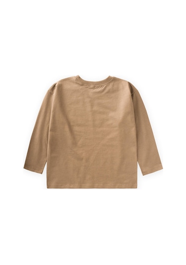 Mevsimlik Basic T-shırt 2-10 Yaş Camel Camel