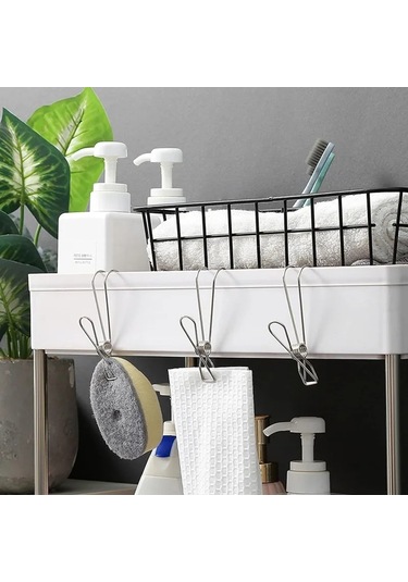 10pcs-9cm-1-10pcs Paslanmaz Çelik Elbise Peg Banyo Havlu Klipsi Çok Amaçlı Çamaşır Elbise Çorap Mandal Mutfak Düzenleyici Kanca Clothespin