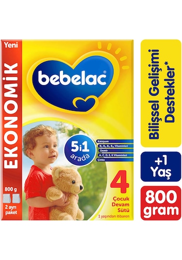 Bebelac 4 Devam Sütü 800 G