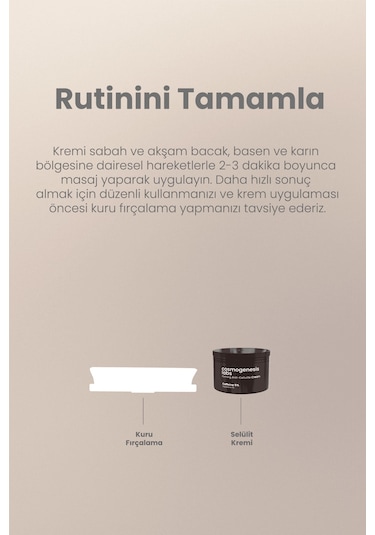 Cosmogenesis Labs %5 Kafein İçeren Selülit Kremi 300 ml - Sıkılaştırıcı Bölgesel İncelme Sağlayan Çatlak Karşıtı Vegan