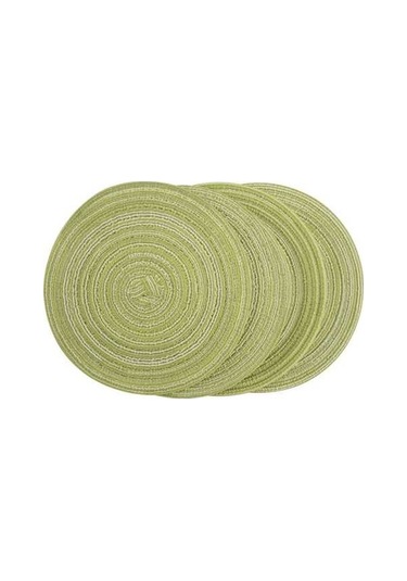 Ulzyvf Yıkanabilir Yeşili Servis Matı Kaymaz Karşı Isıya Haşlanmaya Dayanıklı Çimen Amerikan Adet Bn Çimen Yeşili