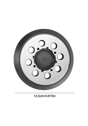 Kosona 5 İnç 8 Delikli Zımpara Pedi Seti Dwe6423 Uyumlu, Metal Tabanlı, Uzun Ömürlü Ve Pratik Kullanım