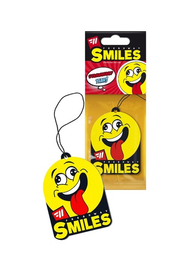 Fresh Way Dry Smile Kağıt Asma Koku Strawberry