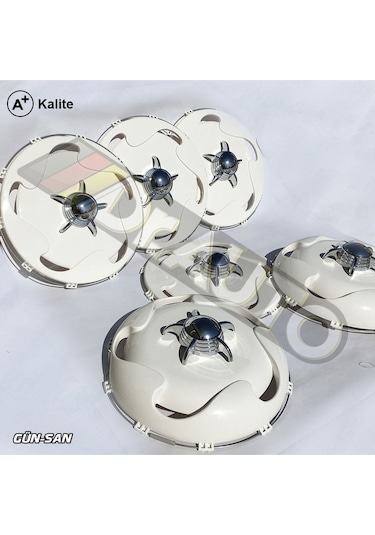 19.5 Inç Bombeli Ahtapot Fırfırlı Jant Kapağı 6'lı Takım