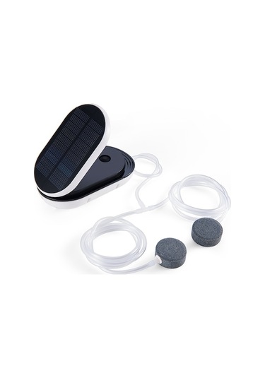 Güneş Enerjili Akvaryum Oksijen Pompası: Taşınabilir, Sessiz Ve Pil Yedekli Su Tankı Hava Üretici