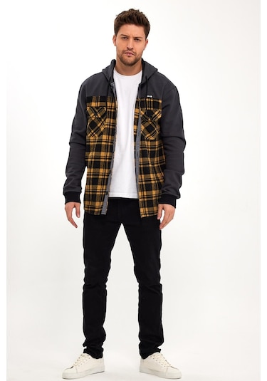 Alexander Gardi Alexandergardı Kapüşonlu Düğmeli Oversize Hırka E21-61501 001