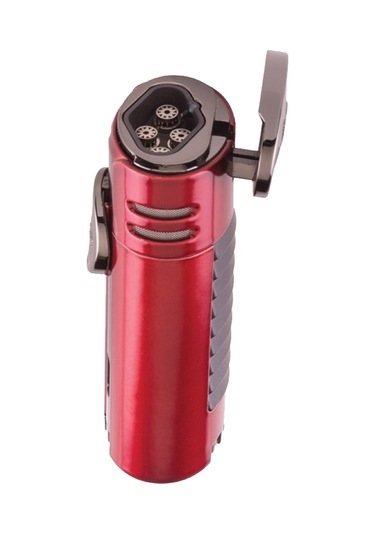 Xikar Hp4 Lighter Quad Lighter Kırmızı Çakmak