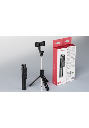 Ven-dens Vd-ss04 Premium Bluetooth Selfie Tripod Ve Uzaktan Kumanda