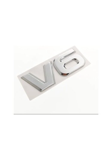 V6 Arma Logo Krom Gümüş Renk 1. Kalite Car Logo Arma Sticker