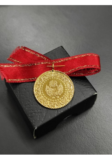 22 Ayar Altın Kaplama Imitasyon Çeyre Altın