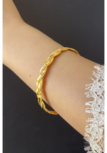 Zümrüt Sarraf 13 Gram 22 Ayar Altın Burma Yatırımlık Kadın Bilezi