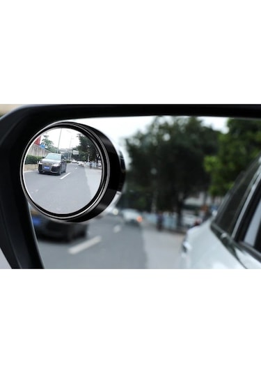 Audi A8 Kör Nokta Aynası 2 Adet Yuvarlak Park Etme Aynası Oto Dikiz Arka Yan Görüş Araba Araç Güvenlik Ayna