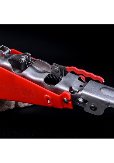 Dianziye Otomatik Balık Tuttuğunda Kamışı Kaldıran Çelik Konstrüksiyonlu Katlanabilir Balık Kamışı Tutucusu - Çift Yaylı, Ayarı Kolay, Taşınabilir