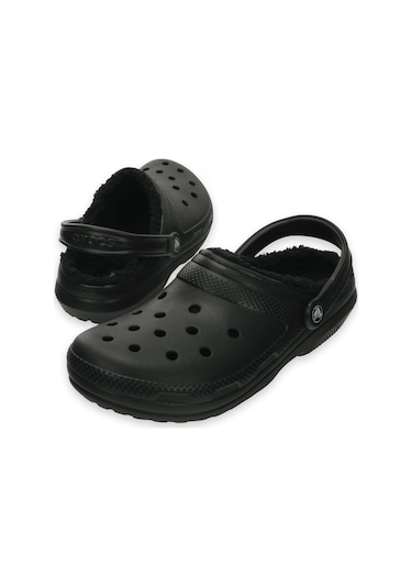 Crocs Classic Lined Clog Uniseks Terlik 203591-060