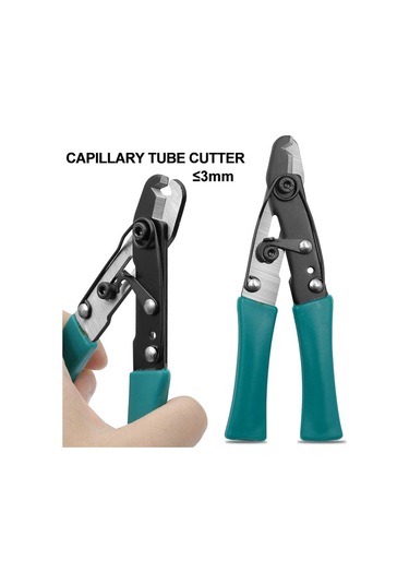 Yaleker Klima Ve Buzdolabı Bakımı İçin 3mm Kapasiteli Manuel Kılavuzlu Boru Kesici, Çelik Uç Ve Kauçuk Saplı Ct-1104