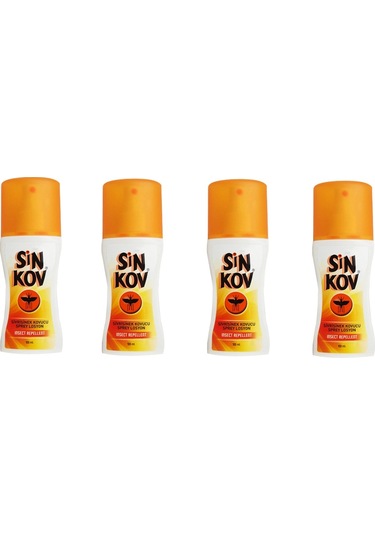 SİNKOV SİVRİSİNEK KOVUCU SPREY LOSYON 100 ML x 4 ADET