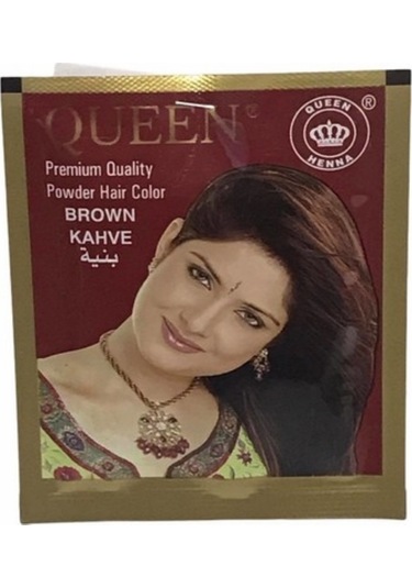 Queen Hint Kınası Kahve 6'Lı