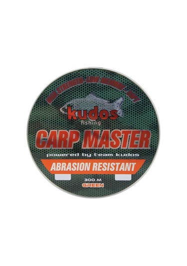 Kudos Carp Master 300m Yeşil Misina Düşük Hafızalı Soft Misina 0.35mm 0.35 MM