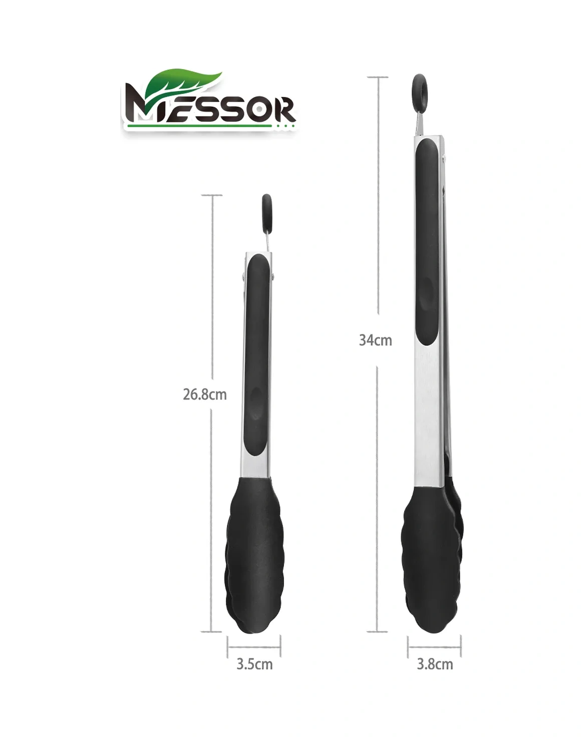 Messor Silikon Mutfak Maşası 2'li 346338922