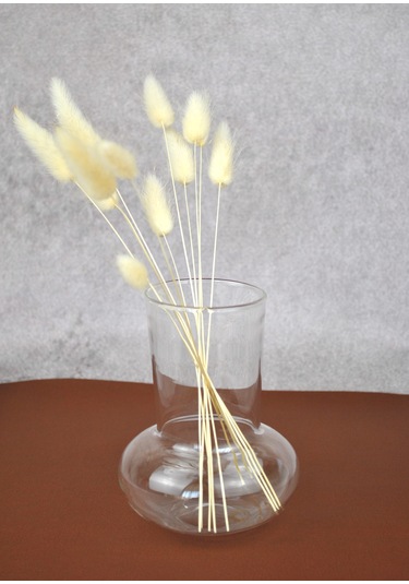 Mantar Cam Vazo 12 Cm- 1 Adet