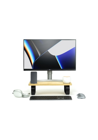 Monitor Yükseltici - Monitor Sehpası - Televizyon Standı - Kayın