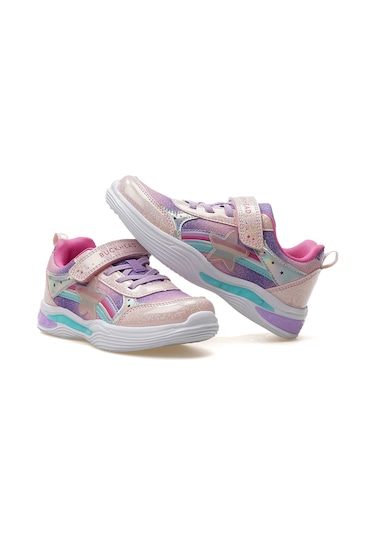 Buckhead Stary Kız Çocuk Işıklı Günlük Spor Ayakkabı 25y Buck3024 F Pembe Pembe