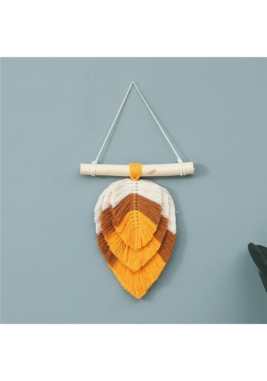 Duvar Asılı İskandinav Püskül Duvar Tarzı Patchwork Pamuk El Dokuma Goblen Ev Gereçleri D