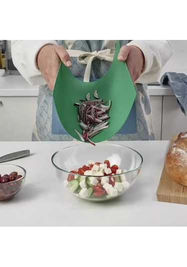 Ikea Büyük Esnek Plastik Kesme Tahtası Mutfak Seti 197884115 Yeşil