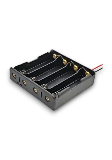 18650 Lityum İyon Pil Yuvası/pil Yatağı - 4 Kanal