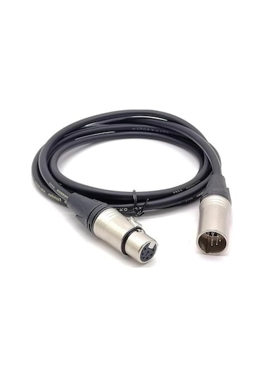 Fortunelane 7 Pin Xlr Mikrofon Kablosu, Ses Kablo, Kadın - Erkek Dengeli, Stüdyo Yayın Uygulaması